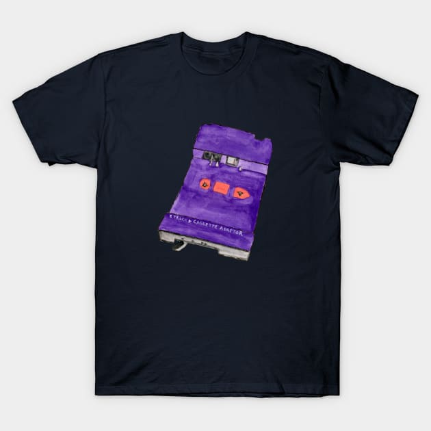 Cassette Adapter 4 Dad's 8-track T-Shirt by sikkdays